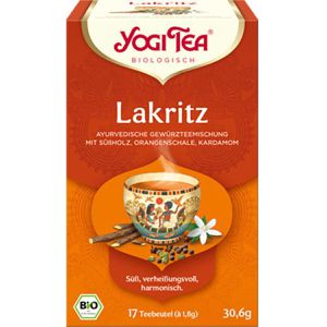 Tee YogiTea Lakritz Tee, Gewürzteemischung, BIO