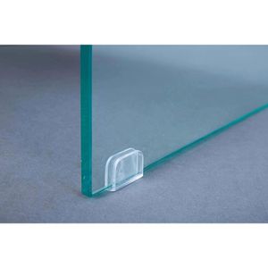 Produktbild für Couchtisch Inter-Link 50111014, aus Holz / Glas, wildeiche