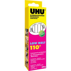 Heißklebesticks UHU Low Melt 110, transparent