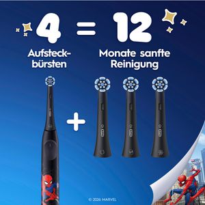 Produktbild für Aufsteckbürsten Oral-B iO Kids 6+, Marvel Spiderman