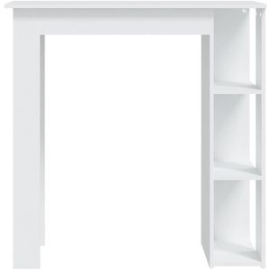 Produktbild für Bartisch vidaXL 809458, weiß