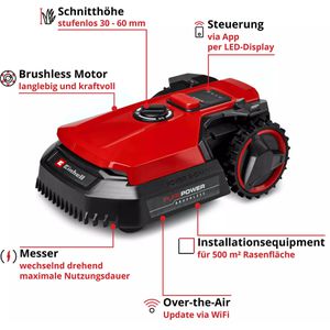 Produktbild für Mähroboter Einhell FREELEXO 500, 3413935