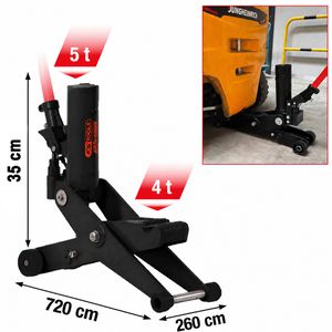 Produktbild für Rangierwagenheber KS-Tools Performance 160.1050, extra flach