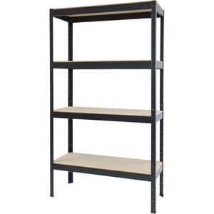 Schwerlastregal Schulte-Regalwelt 4 Holzböden