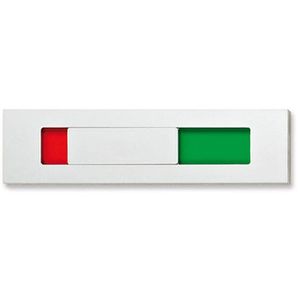 Türschild SignSystems NA9010, New Age, silber