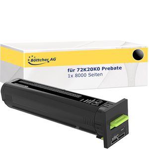 Toner Böttcher-AG für Lexmark 72K20K0 Prebate
