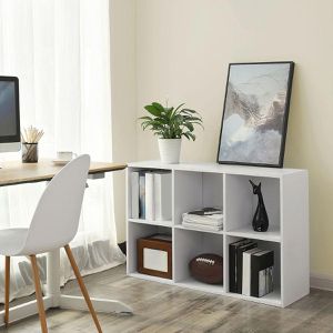 Produktbild für Bücherregal Vasagle LBC203D, weiß