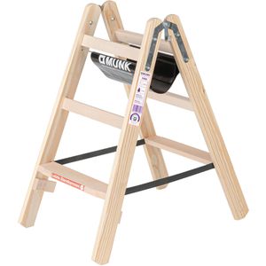 Stehleiter MUNK 33806, beidseitig begehbar