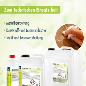 Produktbild für Essigsäure Höfer-Chemie Technische Qualität, 60%