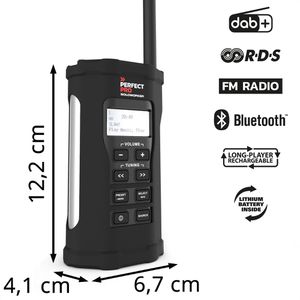 Produktbild für Baustellenradio PerfectPro SOLOWORKER, Akku