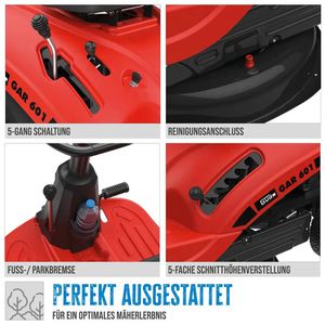 Produktbild für Rasentraktor Güde GAR 601, Benzin