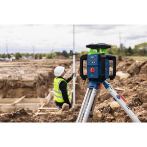 Produktbild für Rotationslaser Bosch 0601061H02, Lotpunkt &amp; App-Steuerung, Set