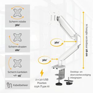 Produktbild für Monitorhalterung Fellowes Platinum Series 80562