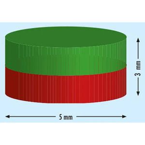 Produktbild für Magnete Böttcher-AG N35, silber, Neodym Magnet