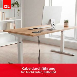 Produktbild für Kabeldurchlass Oskar-Lehmann KDE, 88,5 mm, rund