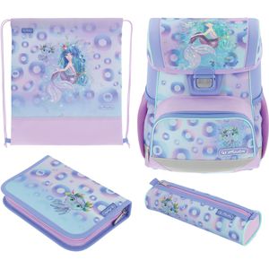 Schulranzen Herlitz Loop Plus Mystic Mermaid, 4-teilig