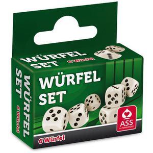 Würfel ASS Altenburger, 22574019, elfenbein