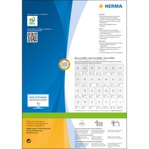 Produktbild für Universaletiketten Herma 4623 Premium, weiß