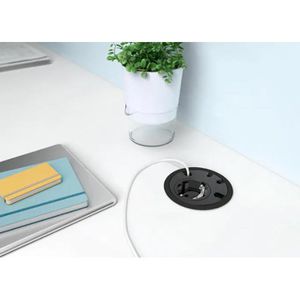 Produktbild für Einbausteckdose Bachmann 938.101 Loop In, mit 2 m Kabel