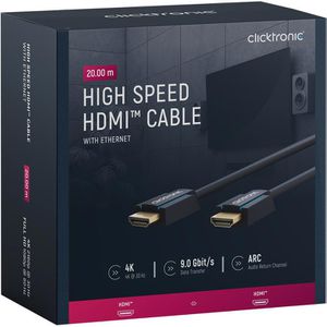 Produktbild für HDMI-Kabel Clicktronic 70310 HDMI 1.4, vergoldete Stecker