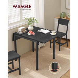 Produktbild für Esstisch Vasagle KDT077B03, schwarz
