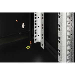 Produktbild für Netzwerkschrank Digitus Unique, DN-19 09-U-SW, 19 Zoll