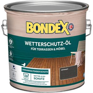 Produktbild für Holzöl Bondex Wetterschutz-Öl, 2,5l
