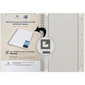 Produktbild für Collegeblock Oxford 100050405, A4