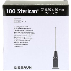 Produktbild für Kanülen B.Braun Sterican, 100 Stück
