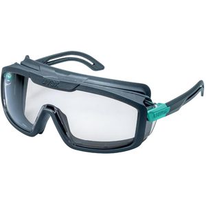 Schutzbrille Uvex i-guard planet, anthrazit-türkis,Vollsicht