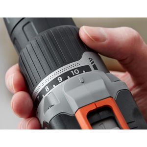 Produktbild für Akku-Schlagbohrschrauber Black+Decker BCD003C1-QW