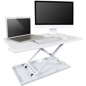 Produktbild für Schreibtischaufsatz Luxor DC-Basic-W, weiß