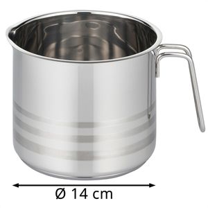 Produktbild für Milchtopf ELO Brillant, aus Edelstahl