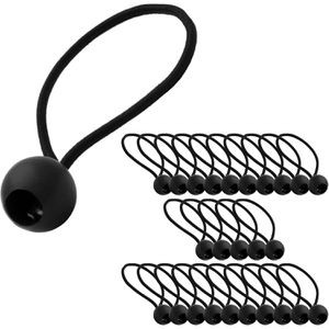 Planenspanner ECENCE 81010109, schwarz, 25 Stück