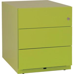 Produktbild für Rollcontainer Bisley Note, aus Metall, grün