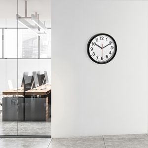 Produktbild für Wanduhr TFA 60.3538.01, Kunststoff, analog, Funkuhr