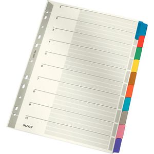 Produktbild für Register Leitz 4321-00-00, A4, blanko