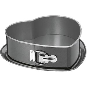 Backform Kaiser Inspiration, Herz, mit Flachboden, aus Stahl