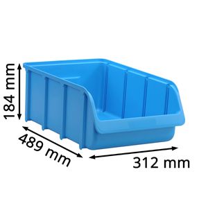 Produktbild für Sichtlagerkasten Hünersdorff 675300, Größe 5