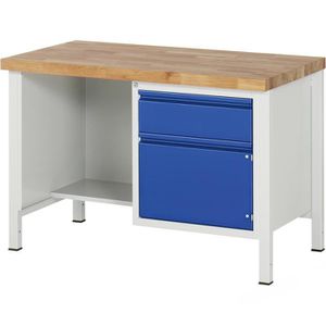 Produktbild für Werkbank Rau Basic 8455-2, blau