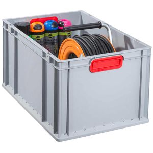 Produktbild für Eurobox Allit ProfiPlus EuroBox 632, grau, 62 Liter