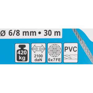 Produktbild für Drahtseil Dörner+Helmer 190043, Traglast bis 290 kg