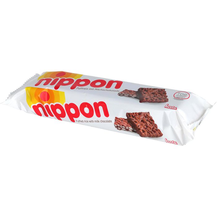 Reiswaffeln Nippon gepuffter Reis mit Vollmilchschokolade, 200g – Böttcher  AG