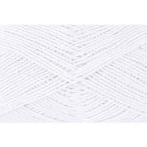 Produktbild für Häkelgarn Gründl 865-01 Cotton Quick uni, weiß