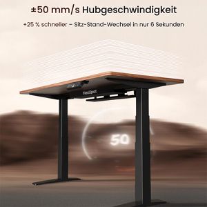 Produktbild für Schreibtischgestell FlexiSpot E7B-PRO 2026, 4 Memoryspeicher