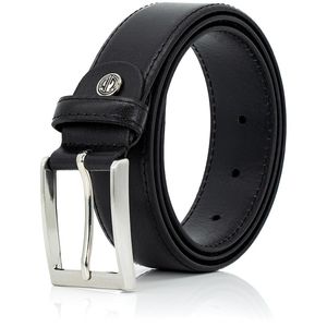 Gürtel Lindenmann Ledergürtel 1000320, schwarz