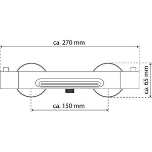 Produktbild für Badewannenarmatur EISL CARNEO, 1330090, aus Messing