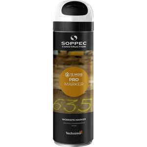 Markierungsspray Soppec Pro Marker, weiß