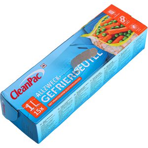 Produktbild für Gefrierbeutel CleanPac 2878052, 1 Liter