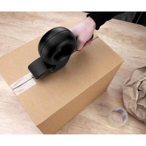 Produktbild für Packbandabroller Helit H6380095 the bagel, schwarz